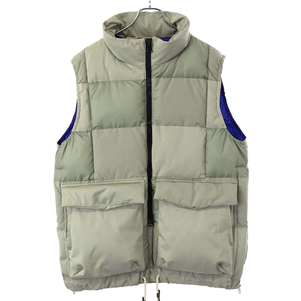 sacai サカイ 23AW Faux Suede Mix Vest フェイクスエードパテッドベスト 23-03211M