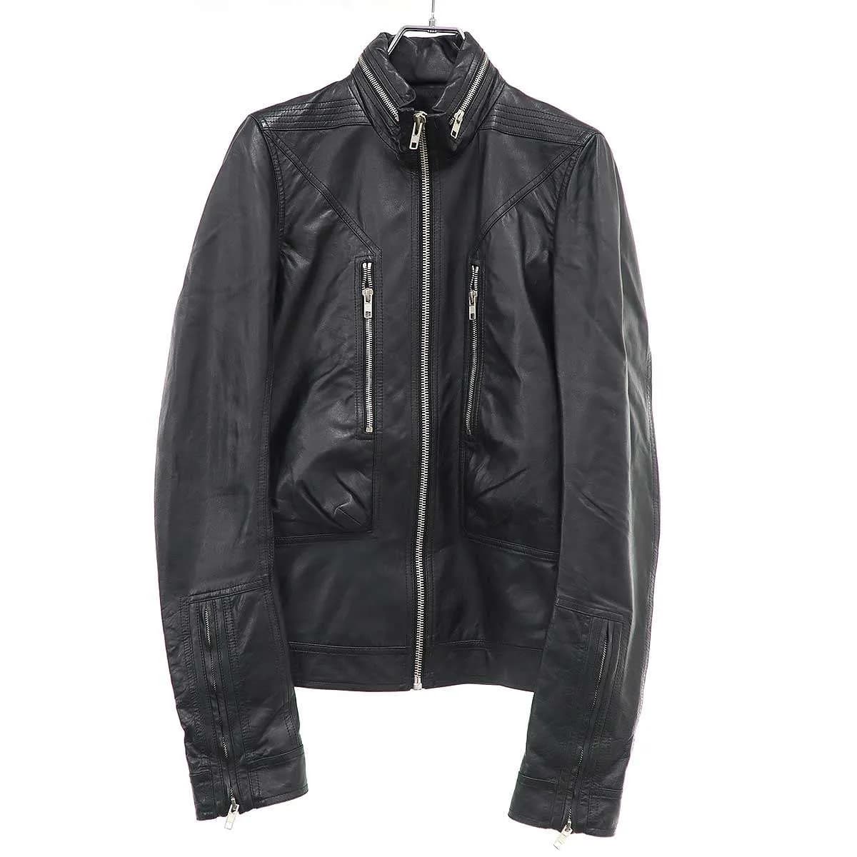 Rick Owens リックオウエンス 14SS フーデッドレザージャケット