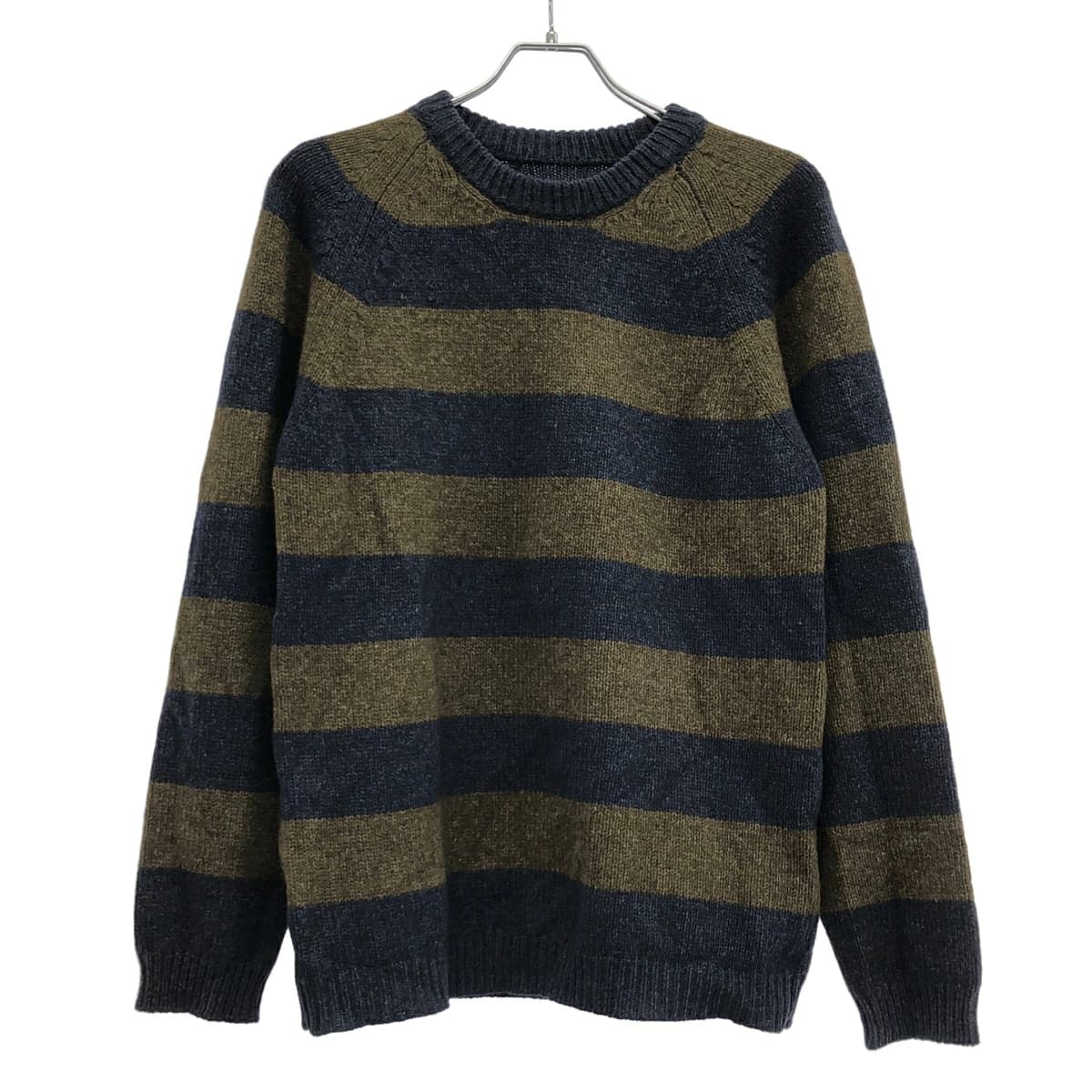 Maison Margiela メゾン マルタン マルジェラ 14 14AW ウールボーダーニットセーター 30GP015115006