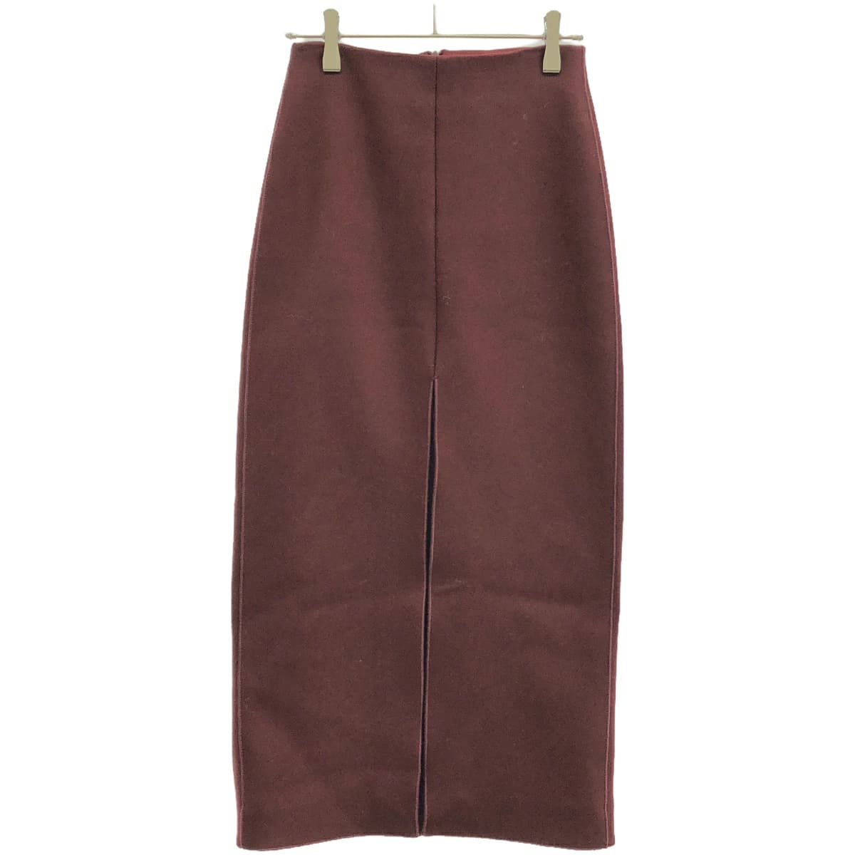 PATOU パトゥ 23AW ウールロングスリットスカート 23A-SK054-0148