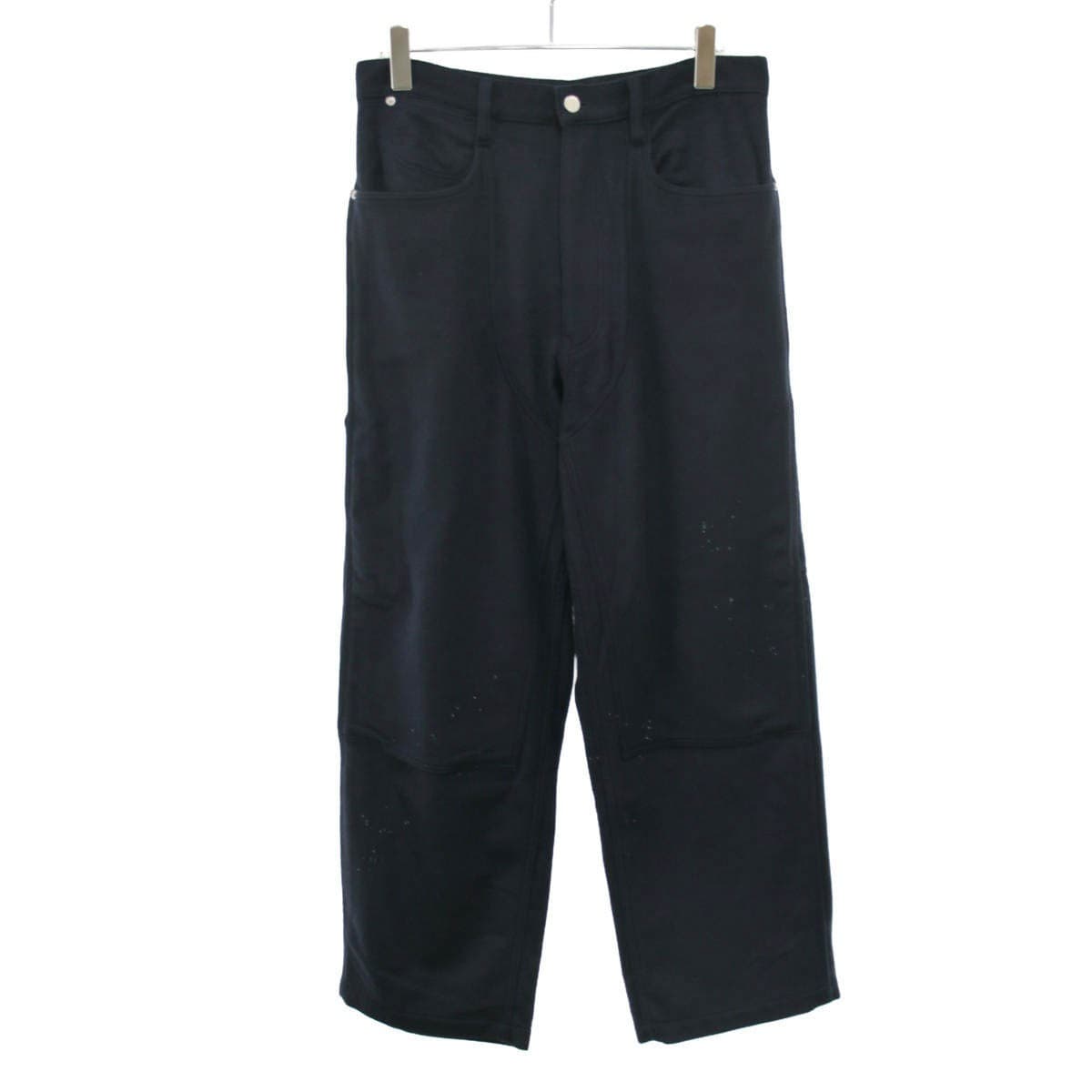MAATEE&SONS MAATEE&SONS マーティーアンドサンズ MusterWerk別注 CASHMERE BEAVER DOUBLE-KNEE PT カシミヤ ダブルニーペイントワークパンツ MTWG3303-0215B 3 ネイビー