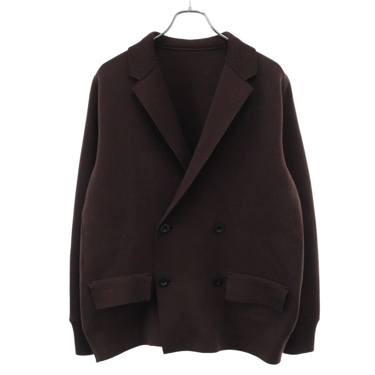 sacai sacai サカイ 26SS Cotton Cashmere Knit Jacket コットンカシミヤニットジャケット 26-03937M 1 ブラウン