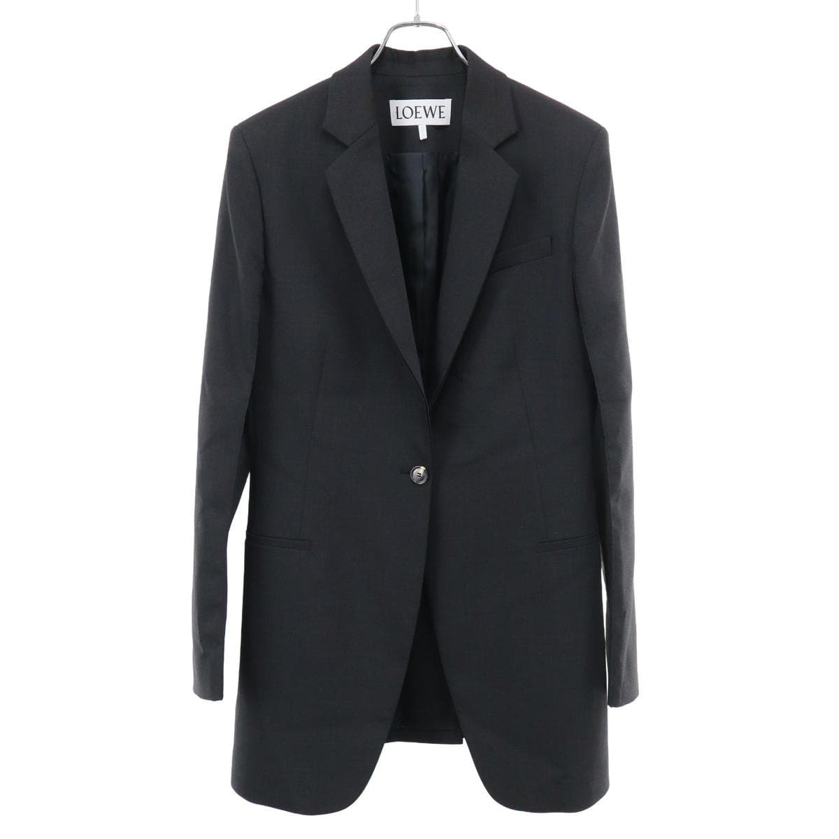LOEWE LOEWE ロエベ 23AW Wool Blend Blazer テーラードジャケット S540Y03X41 38 ブラック