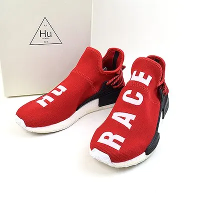 ADIDAS BY PHARRELL WILLIAMS HUMAN RACE NMD RED