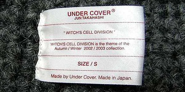 UNDERCOVERの2002年~2003年