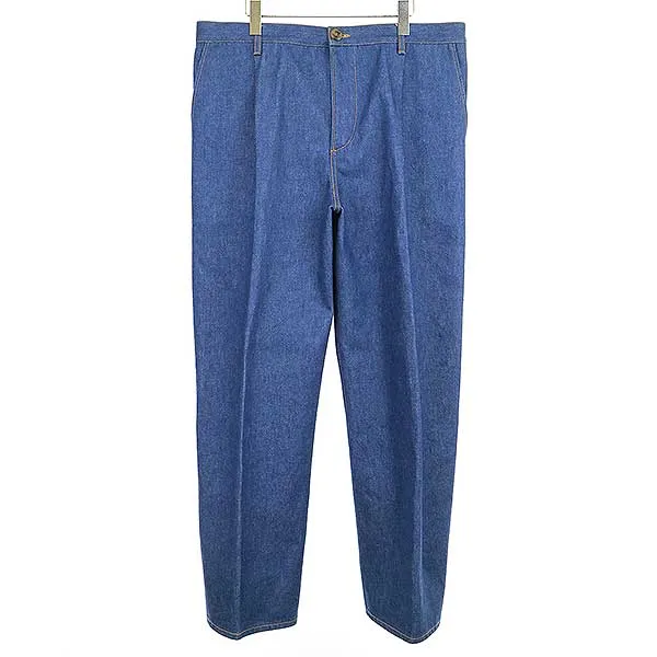 Japanese-Heavy-Denim-Pleated-Trousers