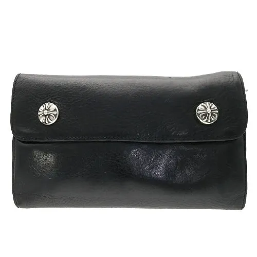 CHROME HEARTS クロムハーツ WAVE CROSS BALL ウェーブ クロス ウォレット
