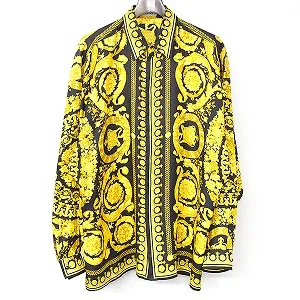 VERSACE / ヴェルサーチ 90's バロックシルクシャツ