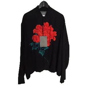 Yohji Yamamoto POUR HOMME / ヨウジヤマモトプールオム 96SS 牡丹プリントシルクブルゾン
