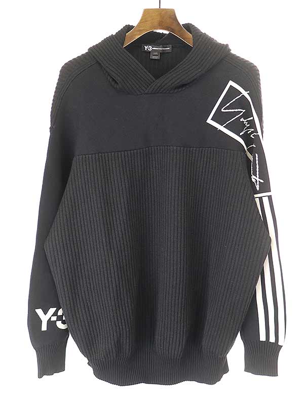 Y-3 U TECH KNIT HOODIE テック　ニット　パーカー