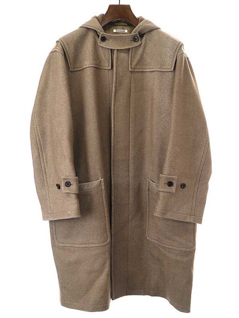 AURALEE ダッフルコート ロング丈 5 ベビーキャメル AURALEE ダッフル