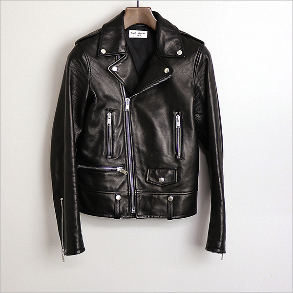 SAINT LAURENT PARIS 15AW L01クラシックモーターサイクルレザージャケット - ブランド古着・洋服の買取ならモード