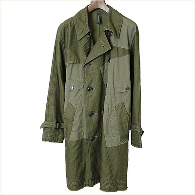 16SS MIHARA YASUHIRO Patchwork Military Coat