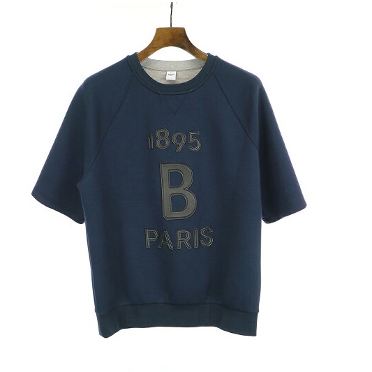 Berluti 19SS Leather Logo Patch Sweater