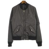 DOLCE&GABBANA クラウン刺繍ナイロンボンバージャケット