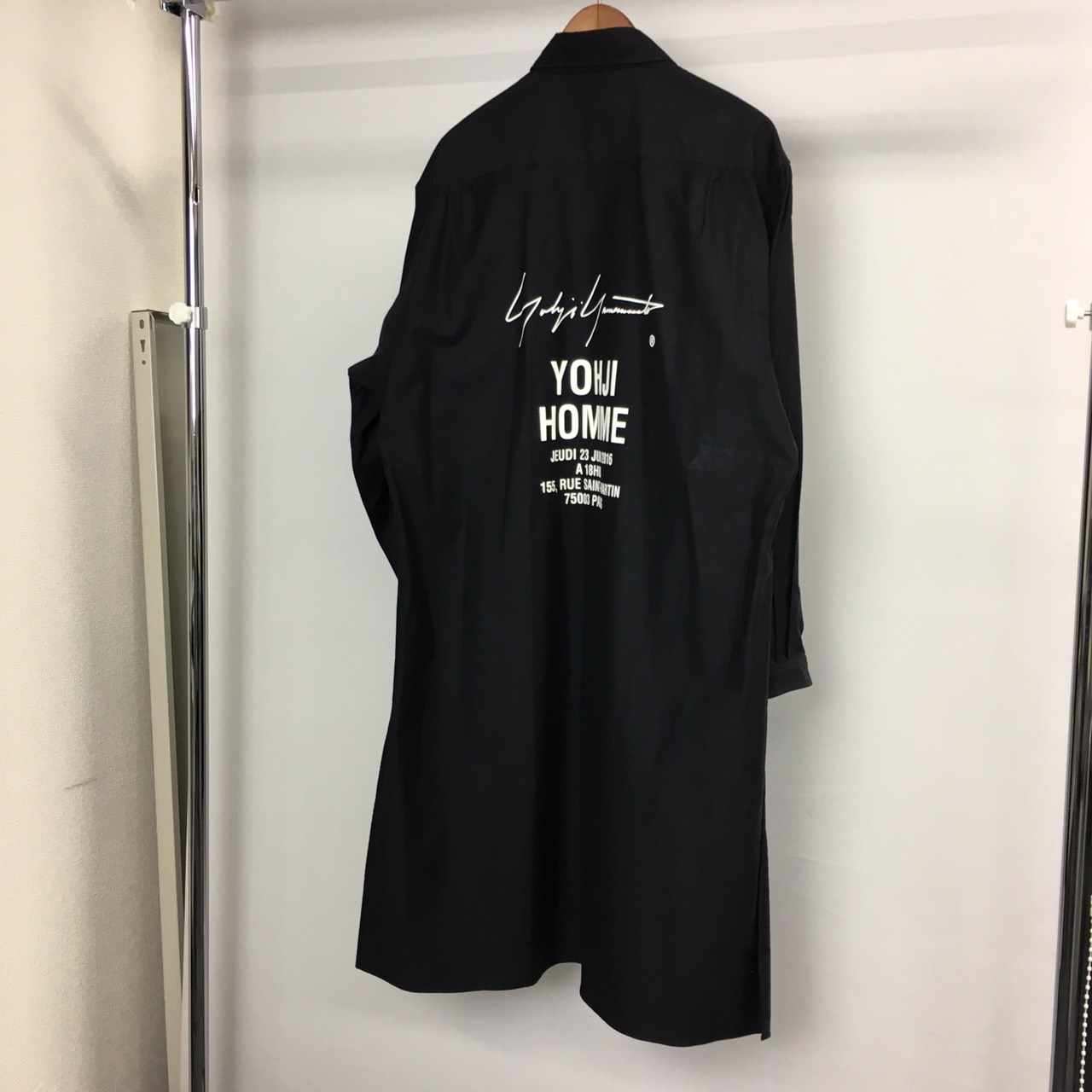 Yohji Yamamoto POUR HOMME 17SS Staff Shirt Coat