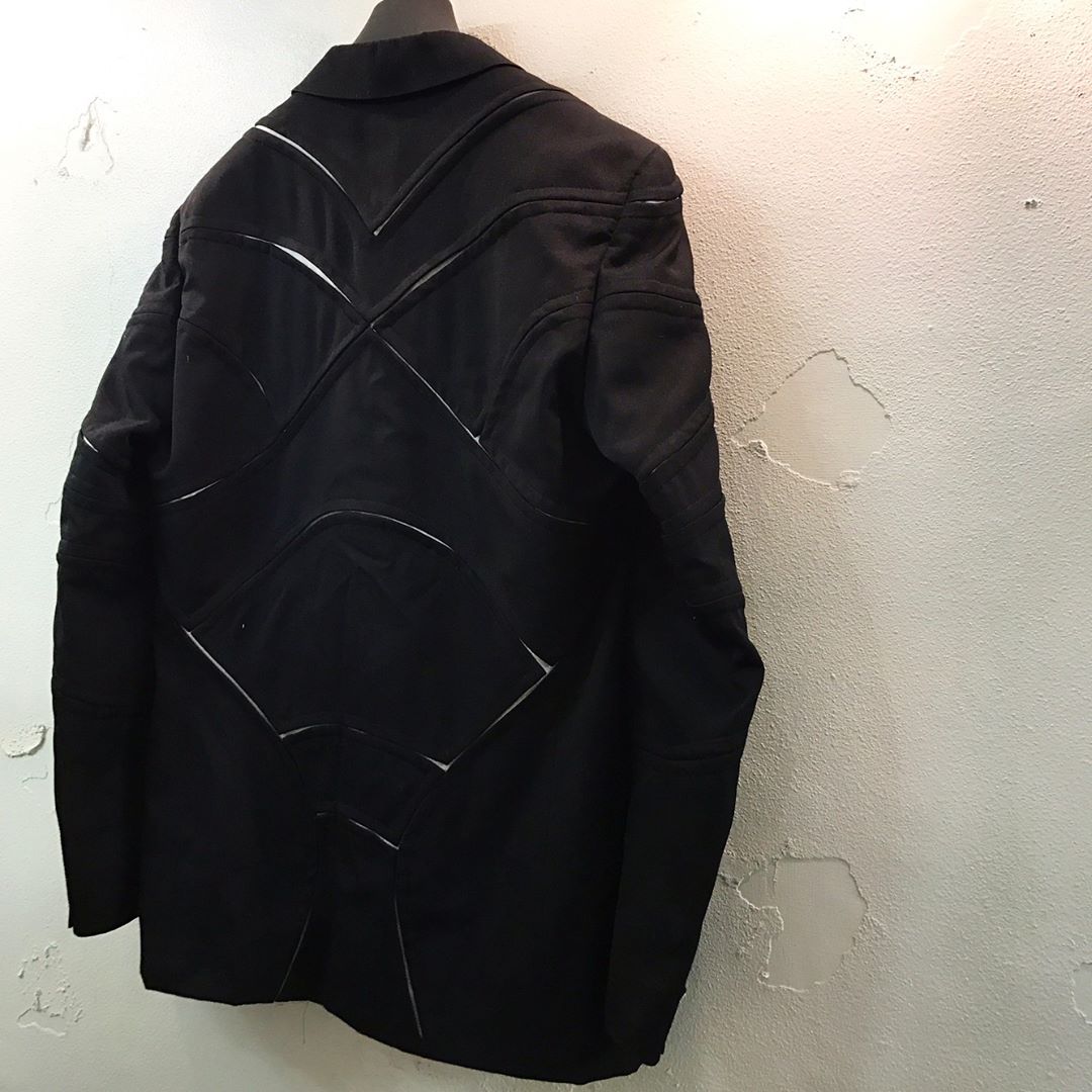 COMME des GARCONS HOMME PLUS 15AW 切り裂きデザイン2Bテーラードジャケット