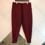 SUNSEA 17SS BRICK Check Straight Pants ブリックチェックワイドパンツ