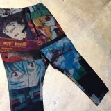 GroundY ×エヴァンゲリオン 15SS 転写プリントコットンイージーサルエルパンツ