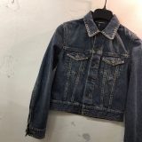 SAINT LAURENT PARIS 15SS スタッズデニムジャケット