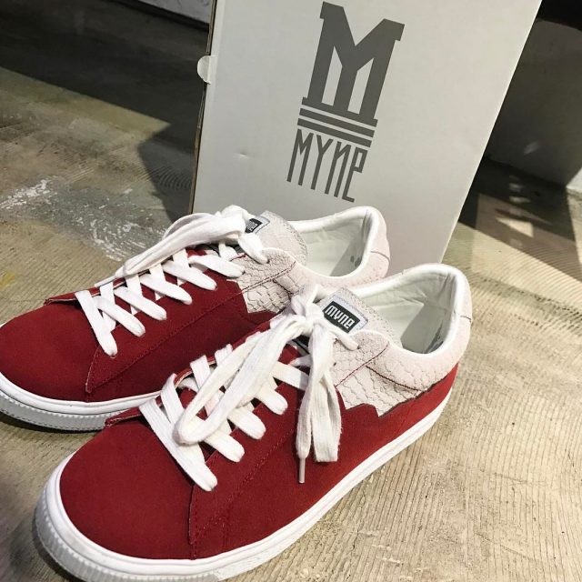 MYne 17AW HYBRID SUEDE SNEAKER