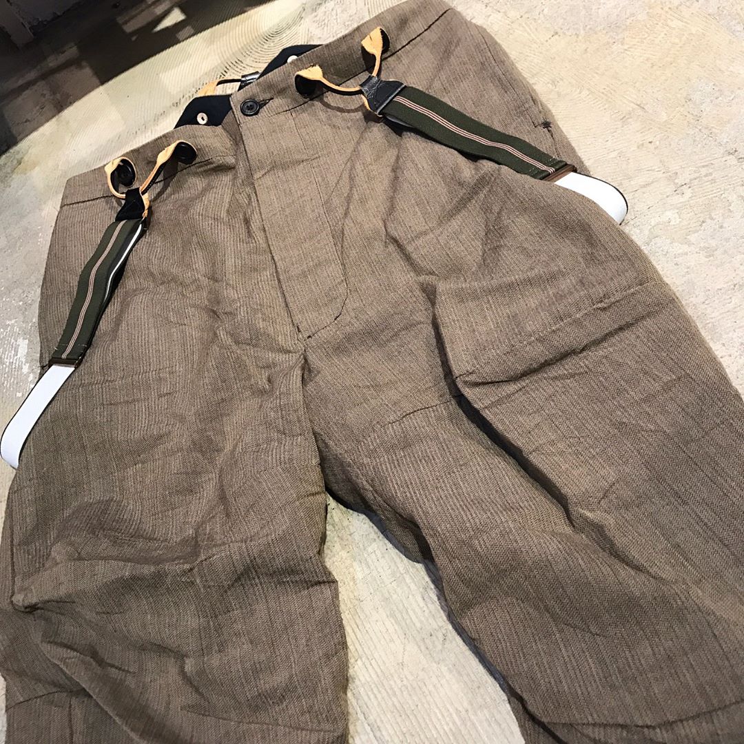 Paul Harnden suspender pants