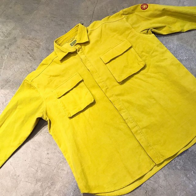 C.E 17AW BIG CORD SHIRT