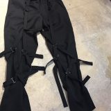 Yohji Yamamoto POUR HOMME 16AW ウールギャバジンバンテージテーパードパンツ