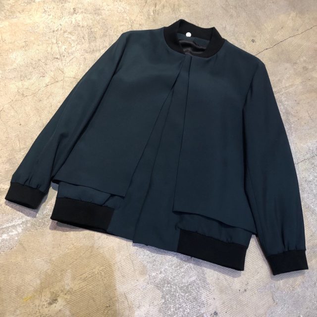 ETHOSENS 16AW レイヤードタッサMA-1ブルゾン