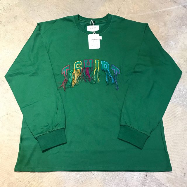 doublet 18SS FLYING T-SHIRT EMBROIDERY LONG SLEEVE