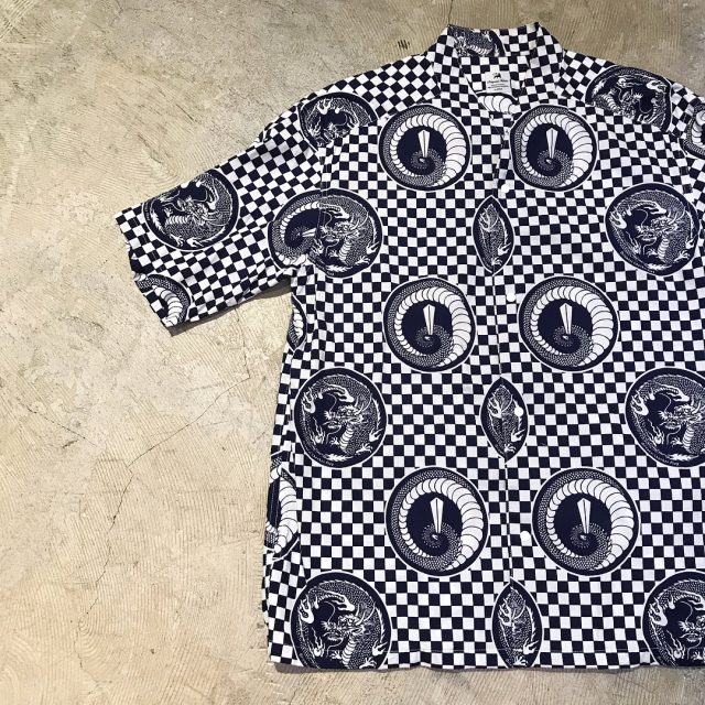 Sasquatchfabrix. 16SS WA-NECK HALF SLEEVE SHIRTS