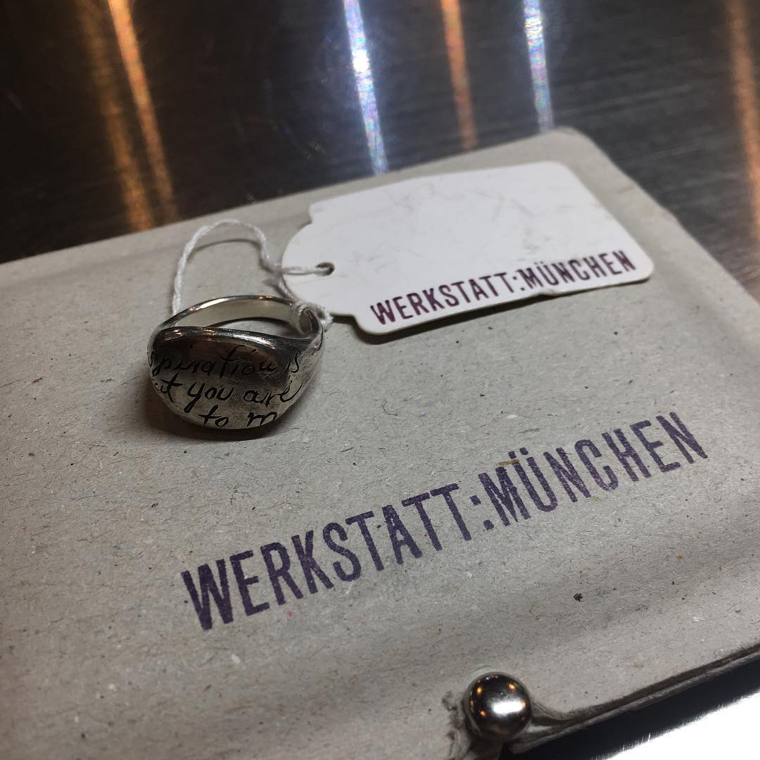 WERKSTATT:MÜNCHEN SIGNET RING INSPIRATION