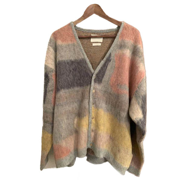 YOKE ROTHKO JACQUARD CARDIGAN