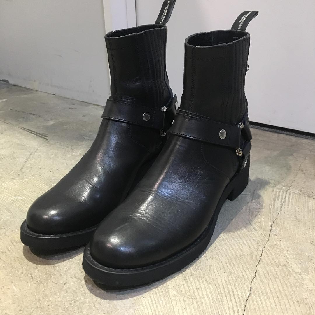 TAKAHIRO MIYASHITA The Soloist. 18ss Harness Boots