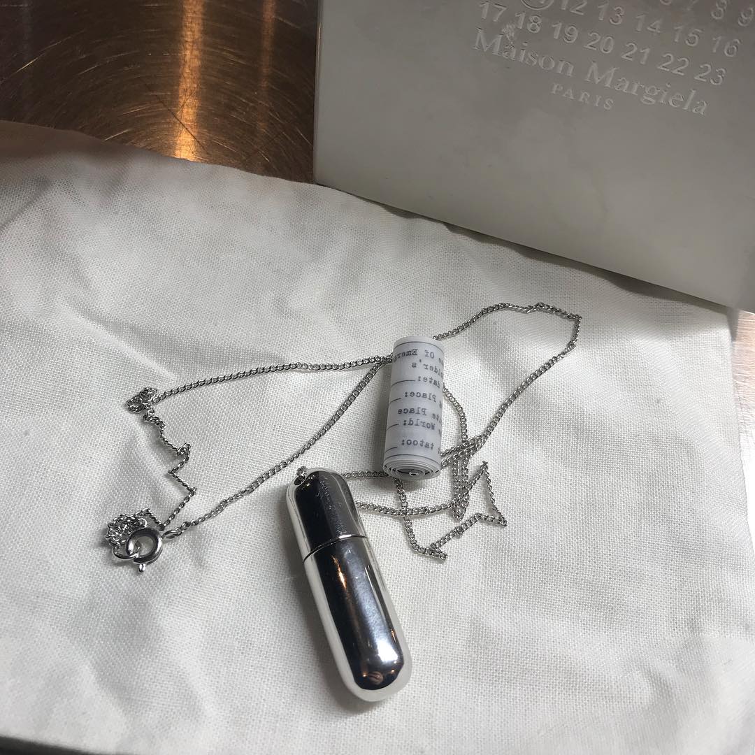 Maison Margiela 16SS カプセルペンダントネックレス