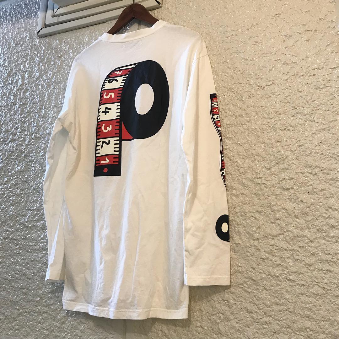 HENRIK VIBSKOV 18AW MEASURING MENS LS TEE