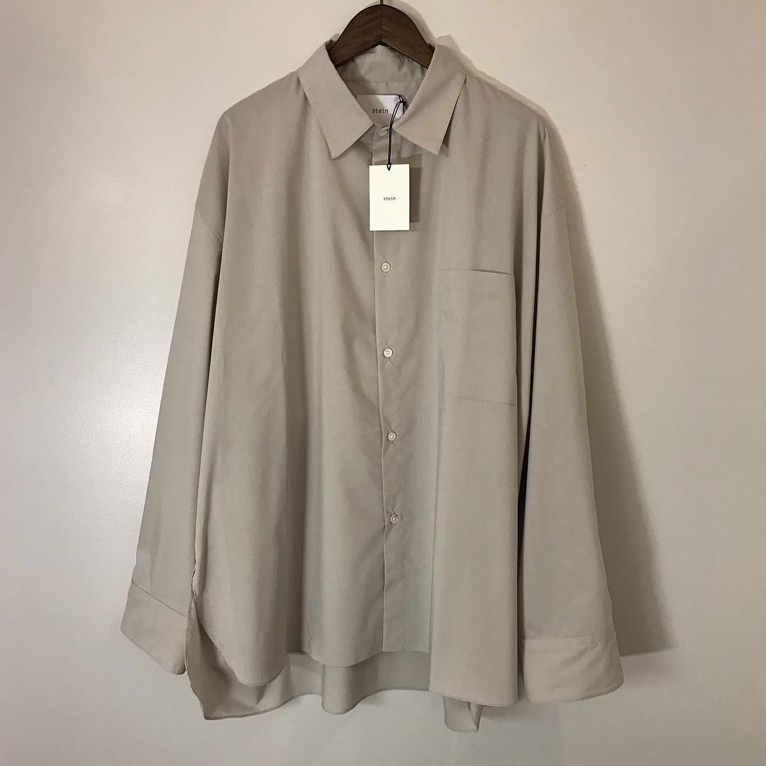 stein 19SS OVERSIZED DOWN PATSHIRT