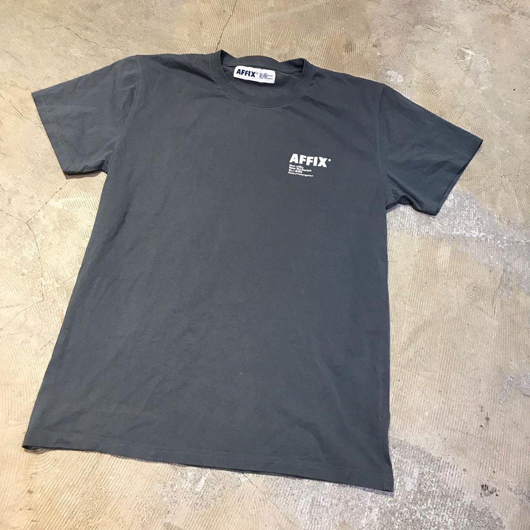 AFFIX 19SS LOGO PRINT T-Shirt