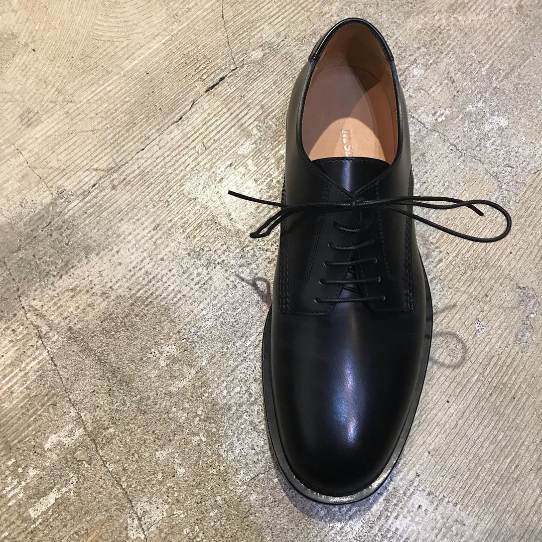 JIL SANDER レースアップレザーダービーシューズ