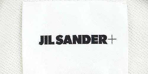 サイドライン｢JIL SANDER＋｣｢＋J｣
