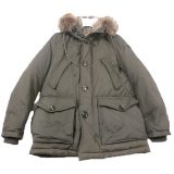 MONCLER 13AW CHATEAUBRIANT ラビットファーライニングフーデッドダウンジャケット