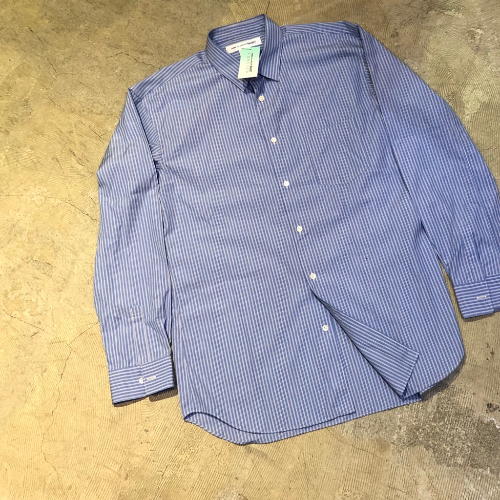 Comme Des Garcons Shirt 19ss Forever Line ストライプブロードシャツ ブランド服 買取 モードスケープ
