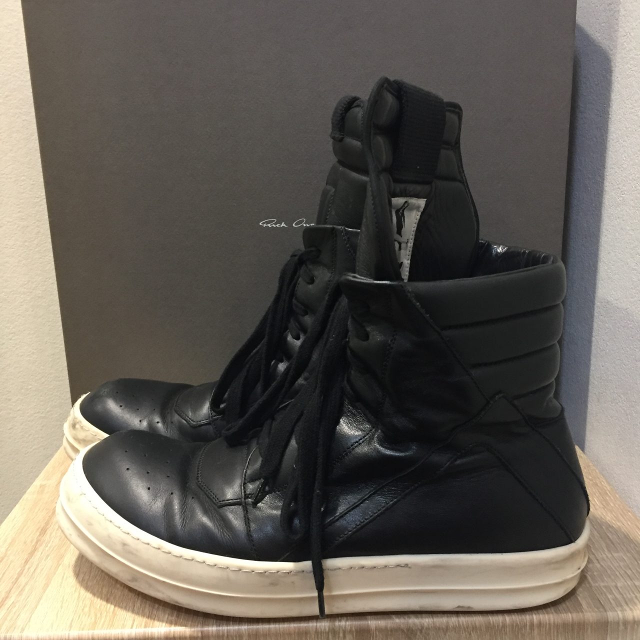 Rick Owens ジオバスケット ハイカットスニーカー 買取実績 | モードスケープ | ブランド服買取の専門店