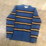 MARNI 17AW ボーダー柄ウールニットセーター