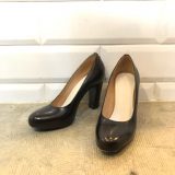 Maison Margiela 22 ラウンドトゥレザーパンプス