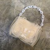 mame 14AW 塩化ビニールクリアチェーンバッグ