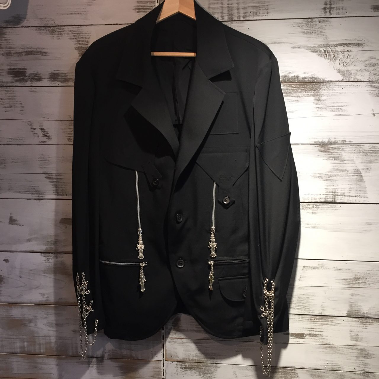 Yohji Yamamoto POUR HOMME 18SS LOOK28 テント布仏像ミリタリージャケット