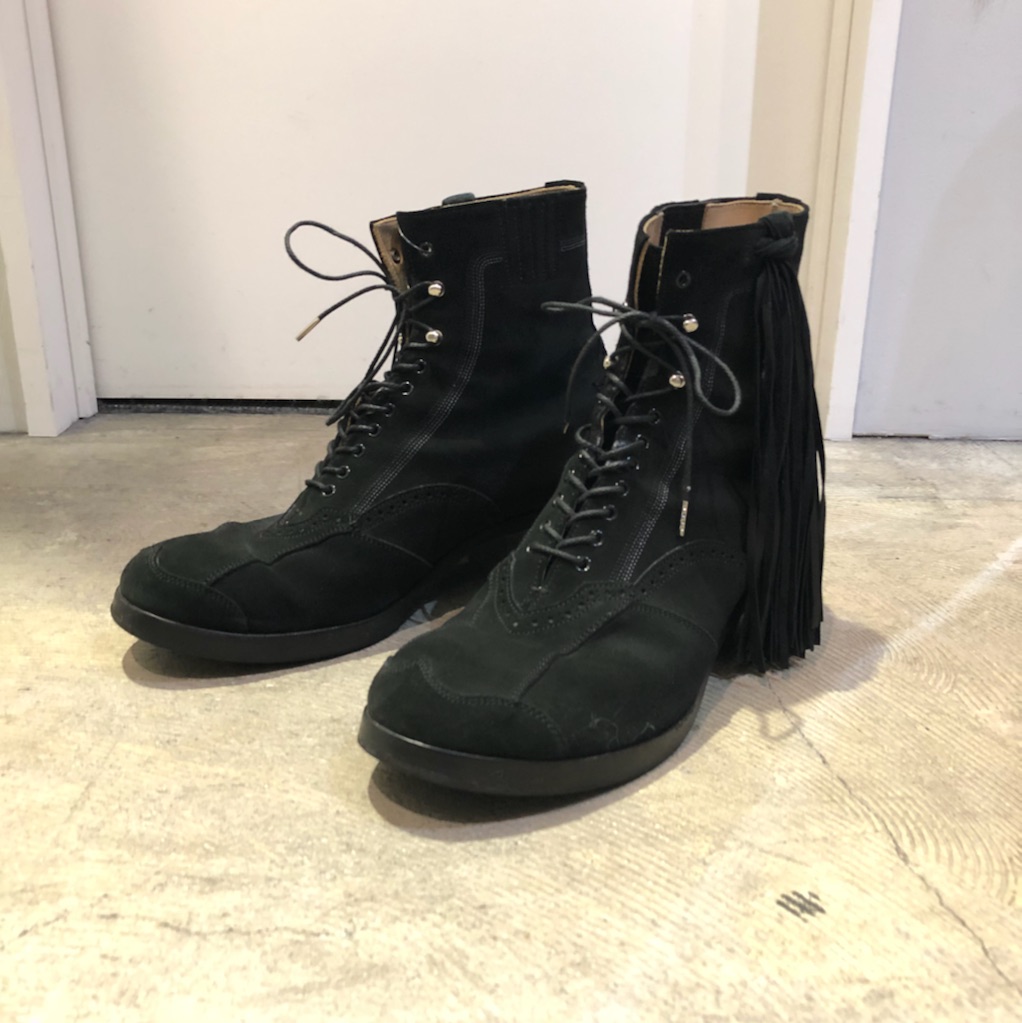 TAKAHIRO MIYASHITA The SoloIst. 15AW western cut boot w / fringe