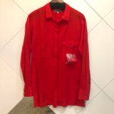 Yohji Yamamoto POUR HOMME 17SS フライフロントオープンカラーシャツ