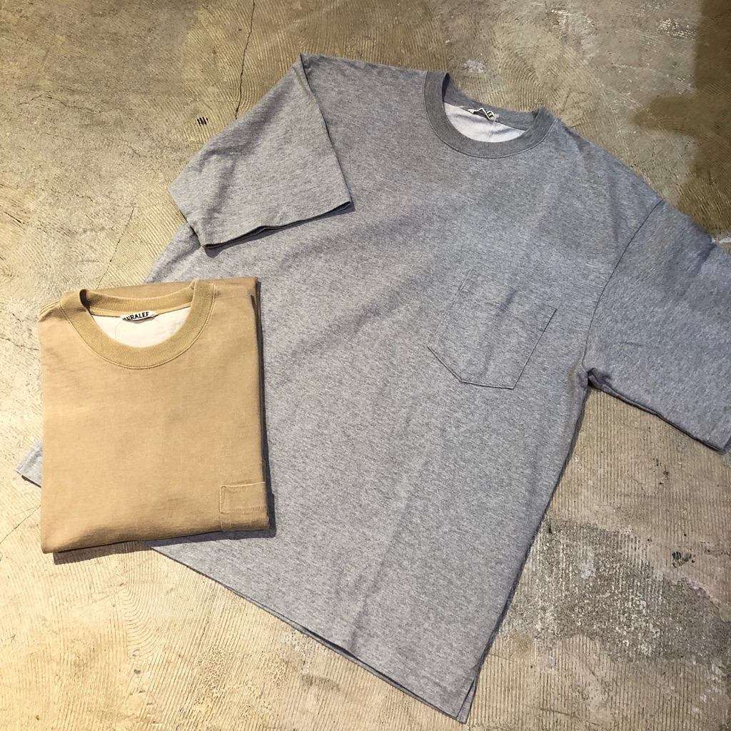 AURALEE 16SS STAND-UP TEE